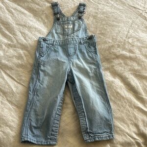 Oshkosh overalls - striped, 18 months
